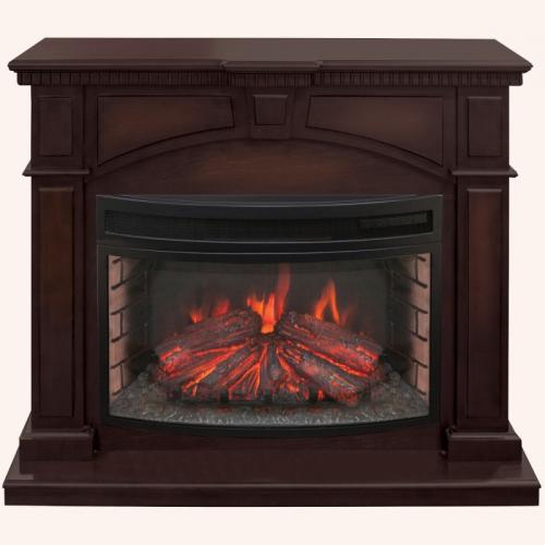 Каминокомплект Real Flame Daniela 25 (темный орех)+FireField 25 S IR Каминокомплект Real Flame Daniela 25 (темный орех)+FireField 25 S IR в Якутске