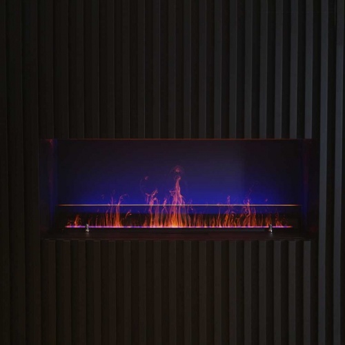 Электроочаг Schönes Feuer 3D FireLine 1200 Blue (с эффектом cинего пламени) в Якутске