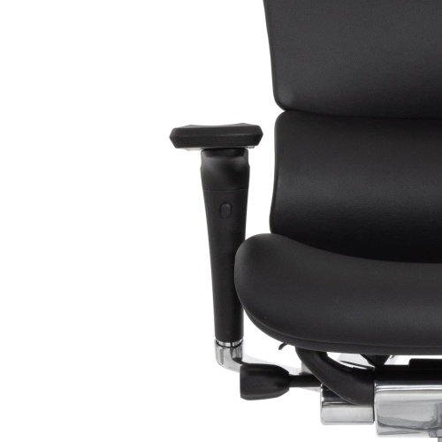 Ортопедическое кресло Falto Leather Premium Черное