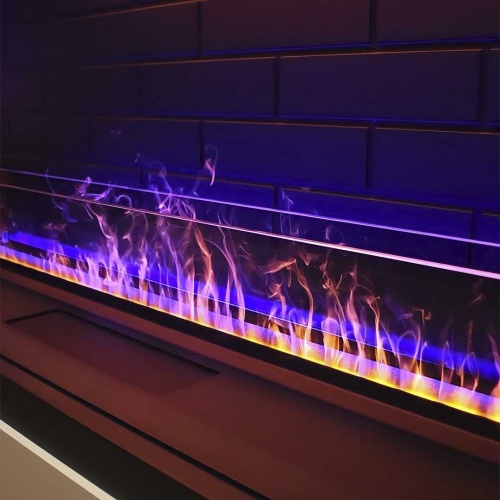 Электроочаг Schönes Feuer 3D FireLine 1200 Blue (с эффектом cинего пламени) в Якутске