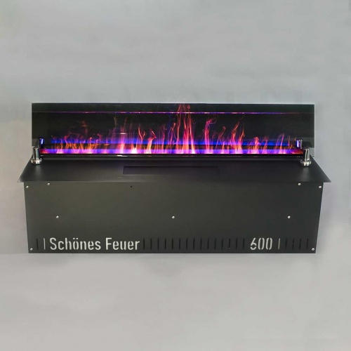 Электроочаг Schönes Feuer 3D FireLine 600 Blue (с эффектом cинего пламени) в Якутске