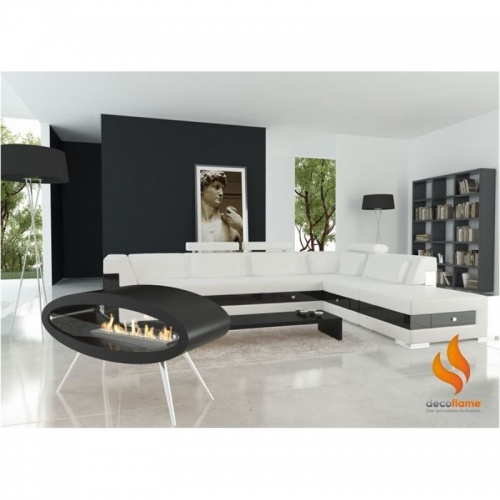 Биокамин Decoflame ELLIPSE FLOOR Black Decoflame